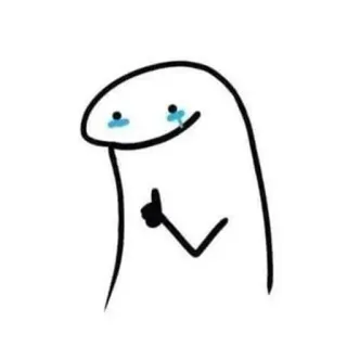 👍 meme, crying, thumbs up, optimistic, sad, encouragement, support whatsapp sticker