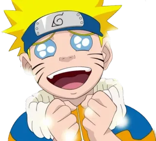 😍 Naruto Anime, Manga, Cartone animato, Personaggio, Felice, Ninja telegram sticker