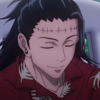 ☠️ Suguru Geto Jujutsu Kaisen Anime, Manga, Nhân vật, Jujutsu Kaisen, Suguru Geto whatsapp sticker