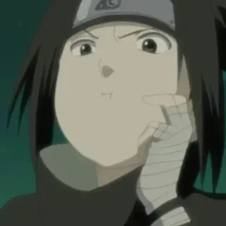 🎧 Itachi Uchiha Naruto anime, itachi, uchiha, naruto, ninja, pout, manga telegram sticker