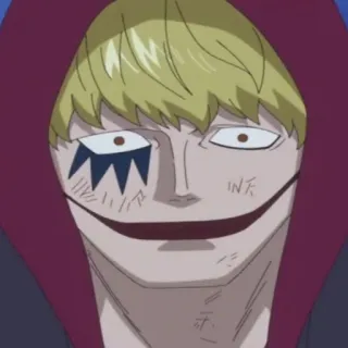 🏴‍☠️ Corazon One Piece Аниме, Манга, Персонаж, Коразон, Ван Пис, Донкихот Росинанте telegram sticker