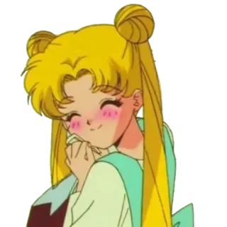 😊 Sailor Moon アニメ, 漫画, 可愛い, 女の子, セーラームーン telegram sticker