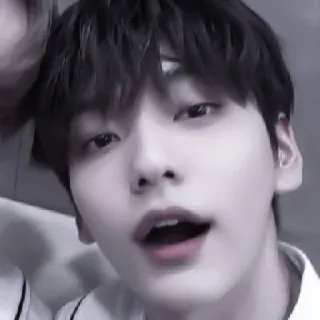 🫐 남자, 인물, kpop, 가수, 아시아인, 젊은, 남성 telegram sticker