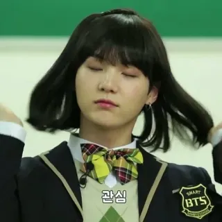 👩‍🦰 관심 K-Pop, BTS, Smart, Schuluniform, Männlich telegram sticker
