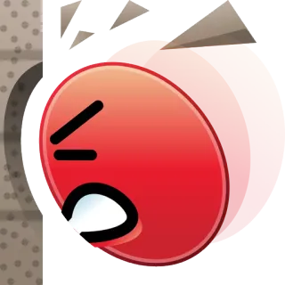 😡 bravo, frustrado, emoji telegram sticker