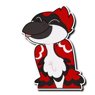Cheshire - @WeirSticker telegram stickers