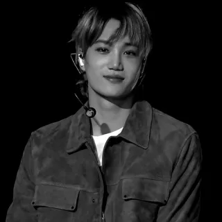 🌚 Kai kpop, penyanyi, penampil, musik, idola, korea, pria telegram sticker