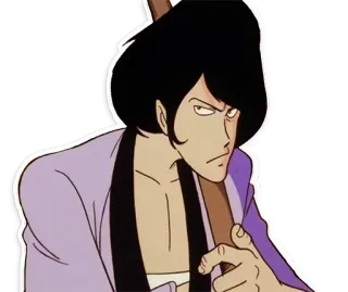 Lupin III whatsapp stickers