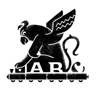 👯 IAB griffon, chemin de fer, train, symbole, logo telegram sticker
