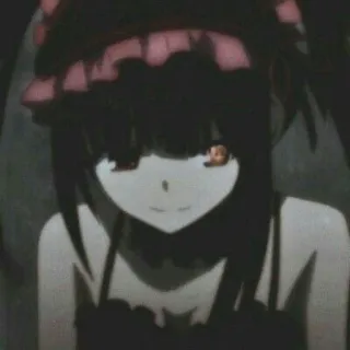 ⏳ Kurumi Tokisaki Date A Live อนิเมะ, ผู้หญิง, Date a Live, Kurumi Tokisaki, Yae-B, ผู้หญิงอนิเมะ telegram sticker
