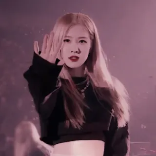 🧸 Rose kpop, певец, роуз, blackpink, айдол, музыка whatsapp sticker
