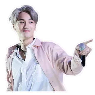 🕶 Kai K-pop, Cantante, Idolo, Artista, Musica, Intrattenimento telegram sticker