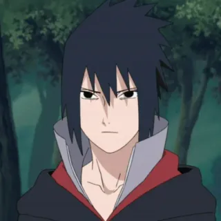 😑 Sasuke Naruto anime, sasuke, naruto, manga telegram sticker