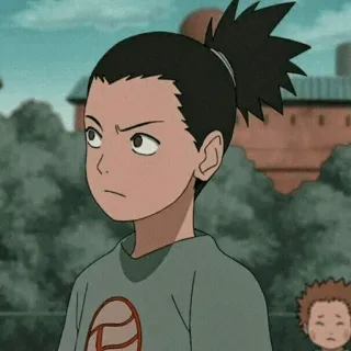 🗡 Shikamaru Nara Naruto Anime, Naruto, Shikamaru, Ninja, Desenho animado telegram sticker