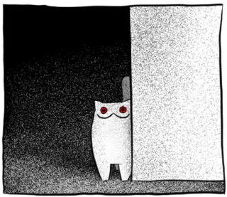 🐱 gato, desenho animado, adesivo telegram sticker