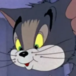 😐 Tom Tom and Jerry Dessin animé, Chat, Tom, Tom et Jerry telegram sticker