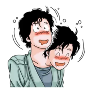 😍 Desenho animado, Anime, Desenho, Emoções telegram sticker