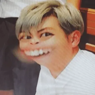 🌱 divertente, meme, faccia, ritratto, arte digitale, strano whatsapp sticker