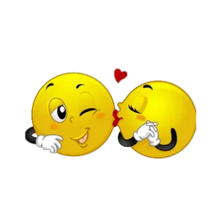 🥰 Emoji, Kuss, Liebe, Herz, Zuneigung, Romantik telegram sticker