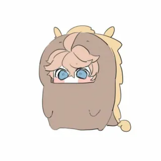 🍂 Dibujo animado, Anime, Lindo, Personaje, Ilustración, Clip art whatsapp sticker