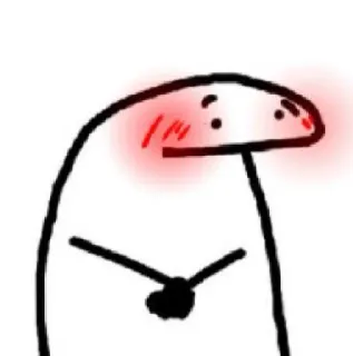 ❕ Dibujo animado, Personaje, Meme, Florkofcows whatsapp sticker