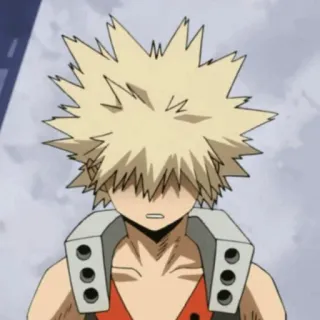 🎭 Katsuki Bakugo My Hero Academia Anime, Manga, My Hero Academia, Katsuki Bakugo, Bakugo telegram sticker