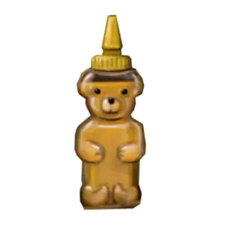 🧸 꿀, 곰, 용기, 음식, 달콤한, 디저트 telegram sticker
