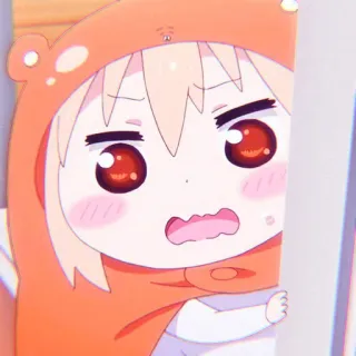 🤯 Umaru Doma Himouto! Umaru-chan Anime, Personagem, Umaru Doma, Fofo, Himouto! Umaru-chan, Adesivo telegram sticker