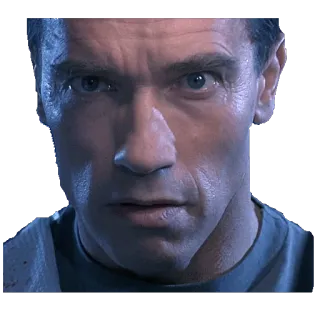 😳 Arnold Schwarzenegger นักแสดง, คนดัง, ใบหน้า, ภาพเหมือน telegram sticker