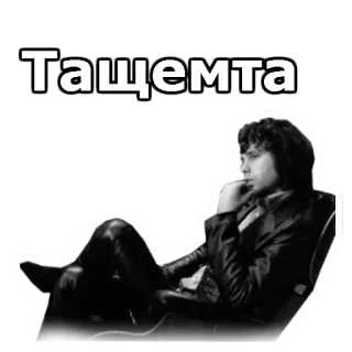 🐙 Тащемта русский, текст, цитата, фраза telegram sticker