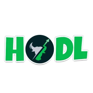 ✊ HODL crypto, bourse, marché haussier, investissement, hodl, finance, trading whatsapp sticker