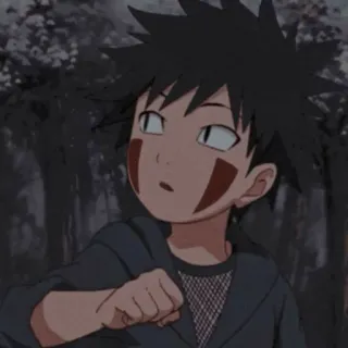 😯 Kiba Inuzuka Naruto anime, naruto, kiba inuzuka, character, manga telegram sticker