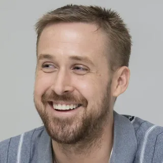 😼 Ryan Gosling Ryan Gosling, Diễn viên, Người nổi tiếng, Chân dung, Đàn ông telegram sticker