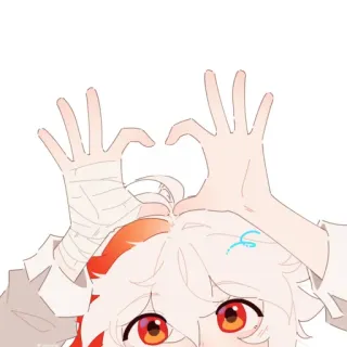 ♥️ Kaedehara Kazuha Genshin Impact Anime, Genshin Impact, Kazuha, Personnage, Jeu vidéo telegram sticker