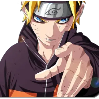 👿 Naruto Uzumaki Naruto Naruto, anime, manga, character, Naruto Uzumaki telegram sticker