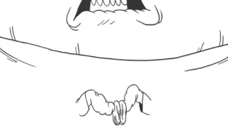 🤝 middle finger, gesture, offensive, rude, hand, mouth telegram sticker