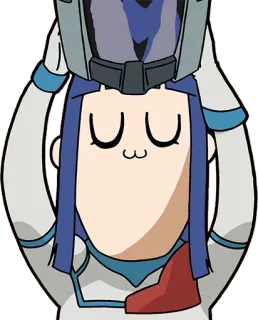 💂‍♀️ Anime, Manga, Cartoon, Lustig, Süß, Helm telegram sticker