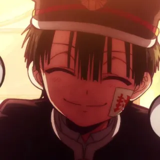 ☁️ Hanako Toilet-bound Hanako-kun anime, manga, hanako-kun, toilet-bound hanako-kun, character, school, supernatural telegram sticker