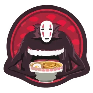 Каонаси by @anime_stickerr telegram stickers