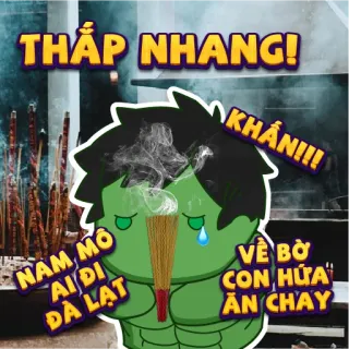 😣 THẮP NHẠNG!
KHẨN!!!
NAM MÔ
AIDI
ĐÀ LẠT
VỀ BỜ
CON HỨA
ĂN CHAY telegram sticker