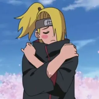 🥰 Deidara Naruto Anime, Charakter, Manga, Akatsuki whatsapp sticker
