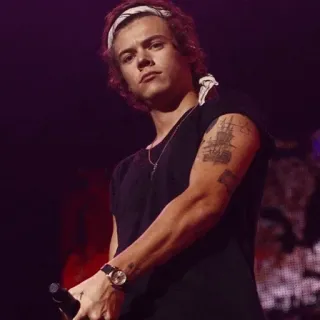 🎵 Harry Styles harry styles, musician, singer, celebrity, performer, pop star telegram sticker