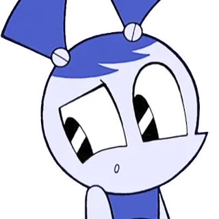 😥 Jenny Wakeman My Life as a Teenage Robot Dessin animé, Robot, Adolescent, Jenny Wakeman, Ma vie de robot adolescente telegram sticker