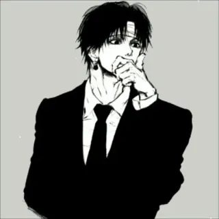 😏 Chrollo Lucilfer Hunter x Hunter Anime, Personaje, Chrollo, Lucilfer, Hunter x Hunter telegram sticker