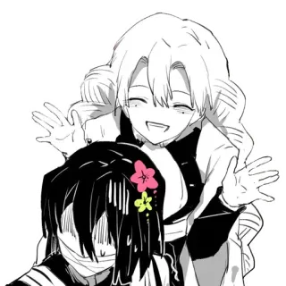 🌸 Demon Slayer Anime, Manga, Kawaii, Demon Slayer telegram sticker