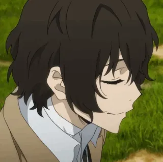 ✨ Osamu Dazai Bungou Stray Dogs อนิเมะ, มังงะ, ดาไซ, Bungou Stray Dogs, โอซามุ ดาไซ telegram sticker