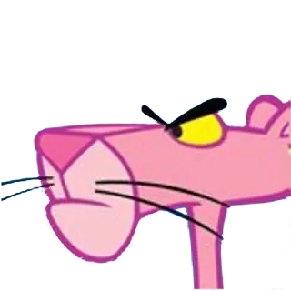 😡 Pink Panther cartoon, pink, panther, angry, animation telegram sticker