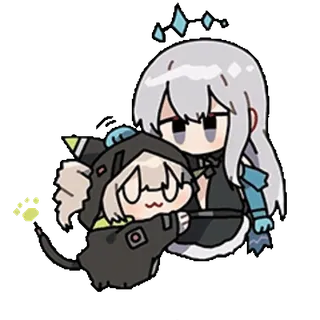 😌 Anime, Cartoon, Chibi, Süß, Kawaii, Sticker whatsapp sticker
