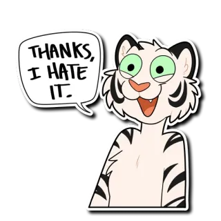 White Tiger 2 telegram stickers
