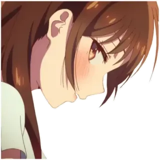 👼 Anime, Chica, Animación, Dibujos animados, Chibi telegram sticker
